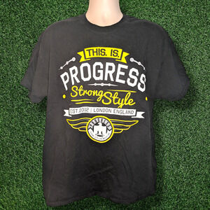 PROGRESS Wrestling "Strong Style" Graphic T-shirt - XL